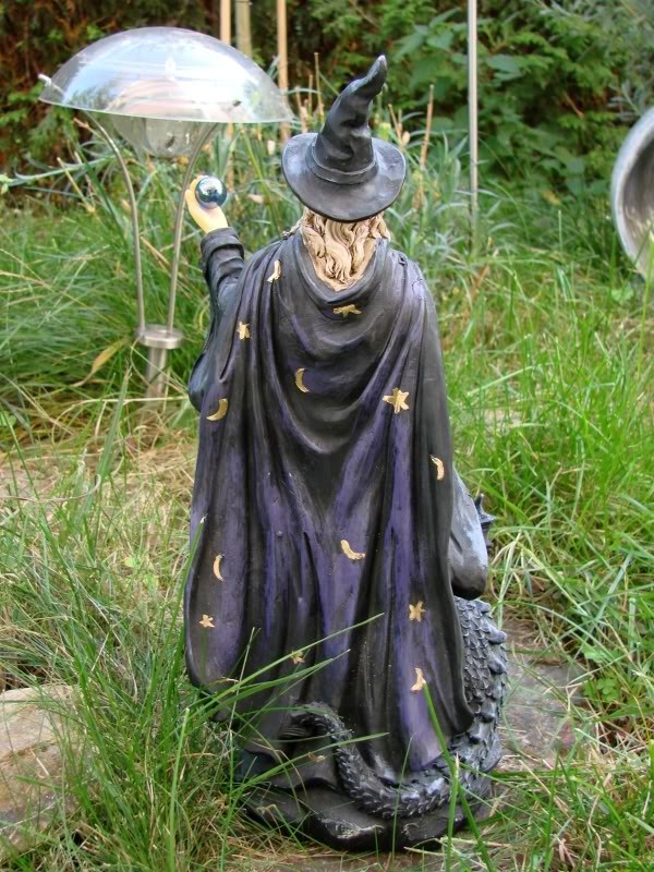 Merlin Zauberer Figur Garten Magie TOP NEU eBay